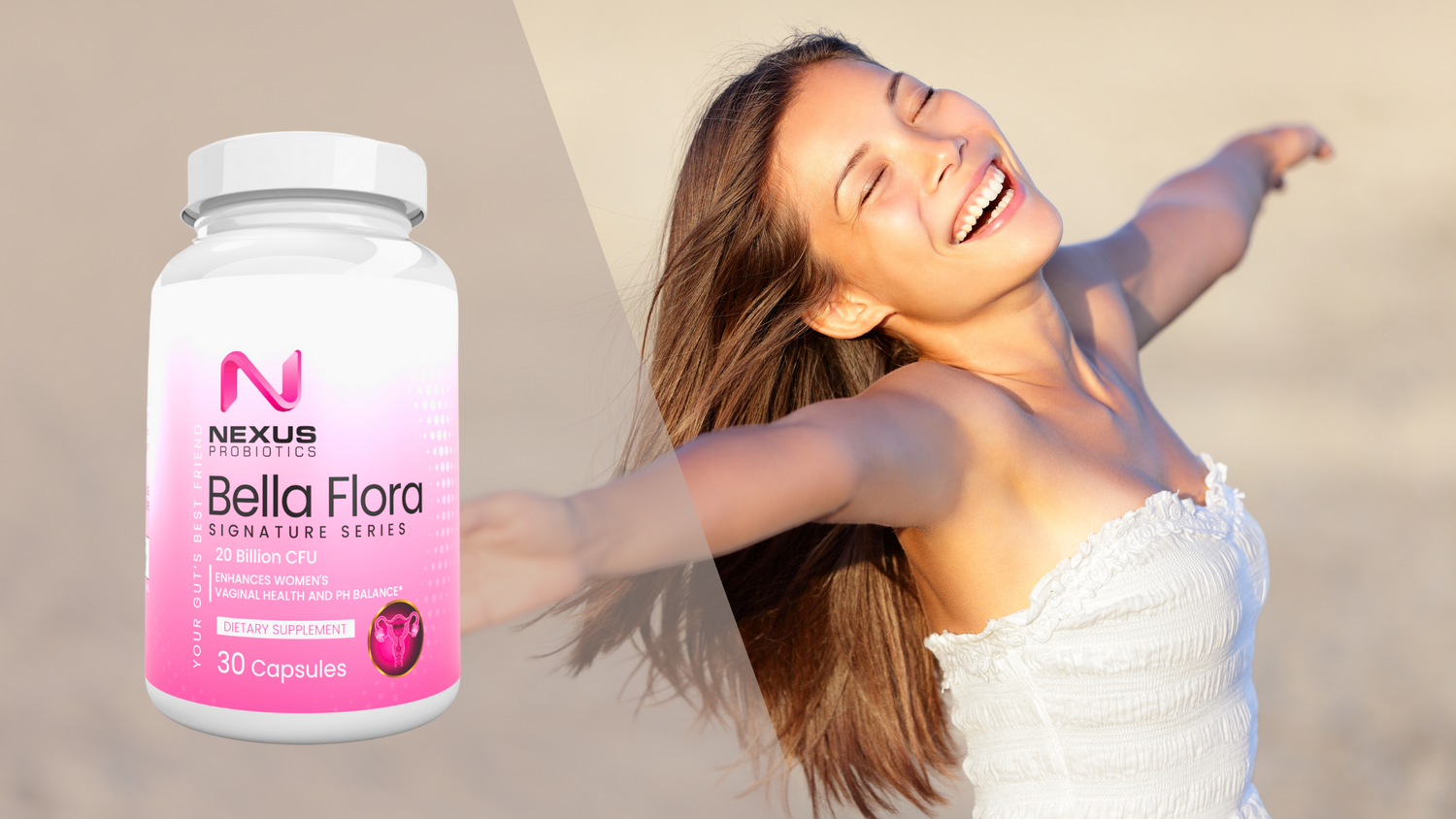 Optimize Women's Health with Bella Flora Probiotics