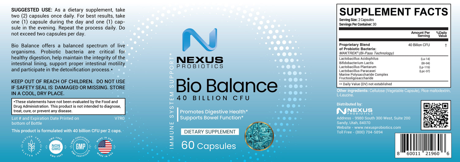Bio-Balance Probiotics 40 Billion CFU