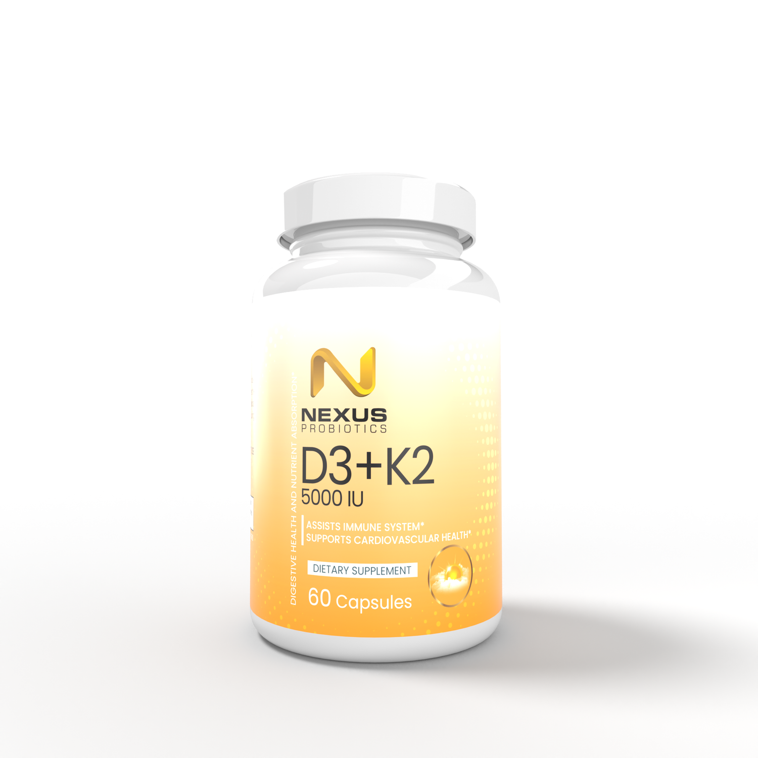 Nexus Probiotics Vitamin D3+K2