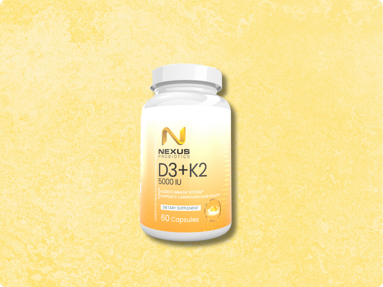 Nexus Probiotics Vitamin D3+K2